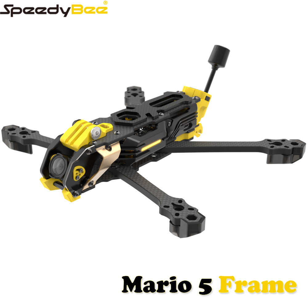 Skyzone Sky04O Pro Fpv Goggles - SpeedyBee Mario 5 Frame Versione DC