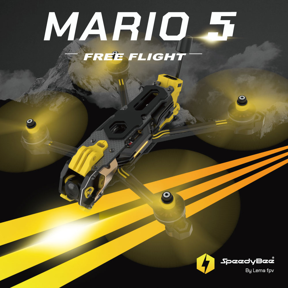 SpeedyBee Mario 5 Frame Versio - Skyzone Sky04O Pro Fpv Goggles recensione e prezzo